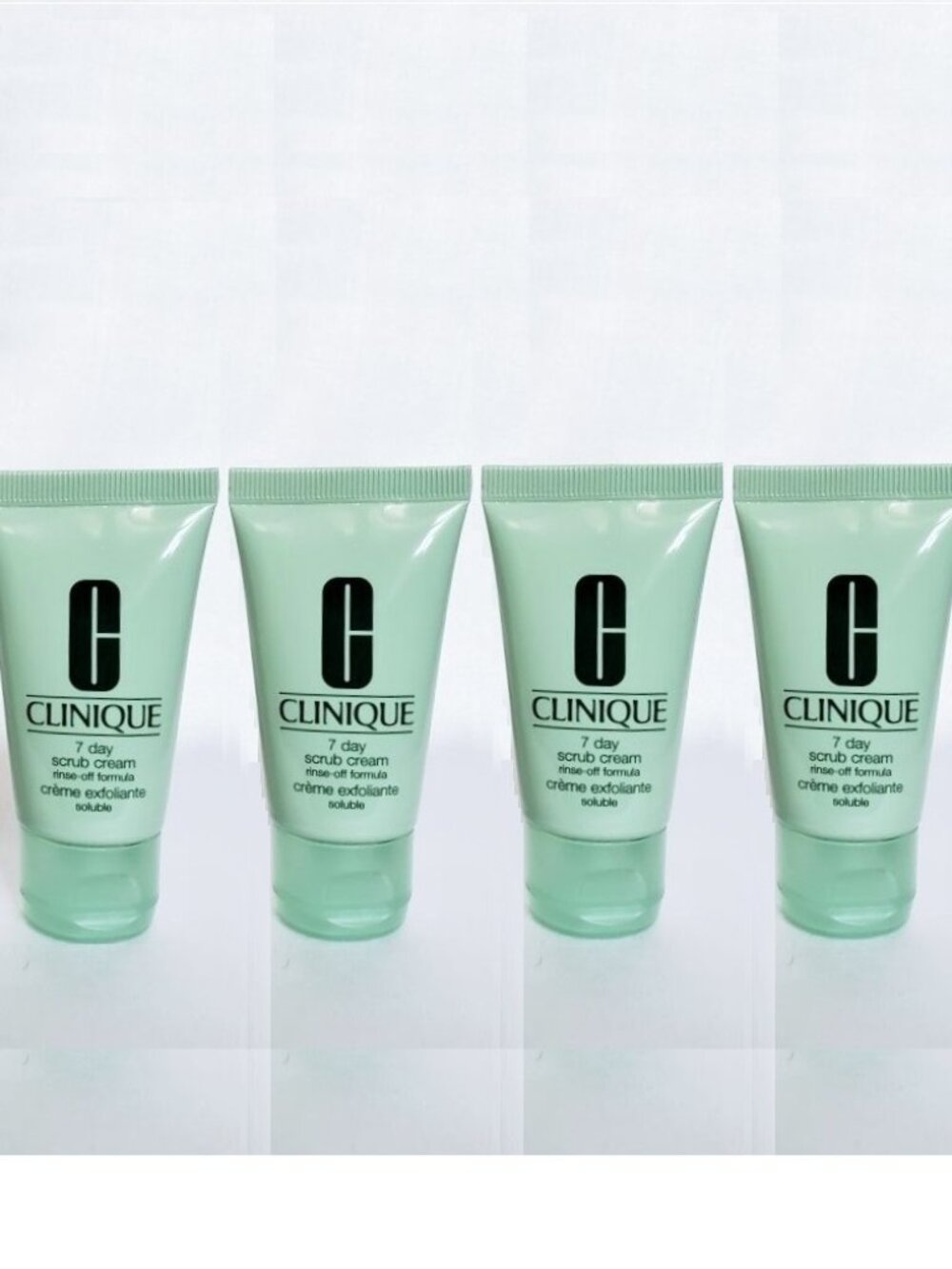 4 x Clinique 7 Day Scrub Cream Rinse-off Formula $31 Value